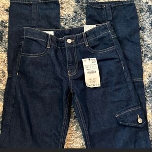 Classic Navy Women's Straight Leg Jeans